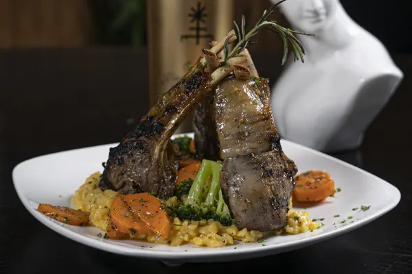 Herb-Crusted Rack of Lamb